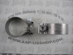 Auspuffschelle - Muffler Clamp  2,5\ = 63,5mm HD V2A 
